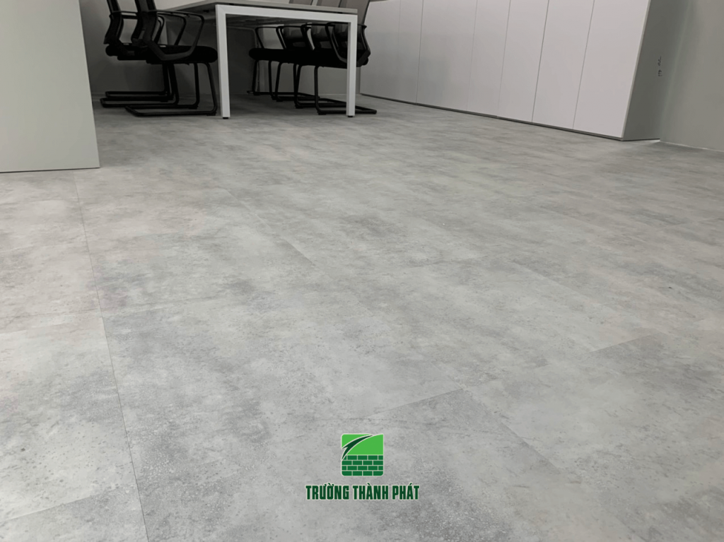 Sàn nhựa vân đá cho văn phòng