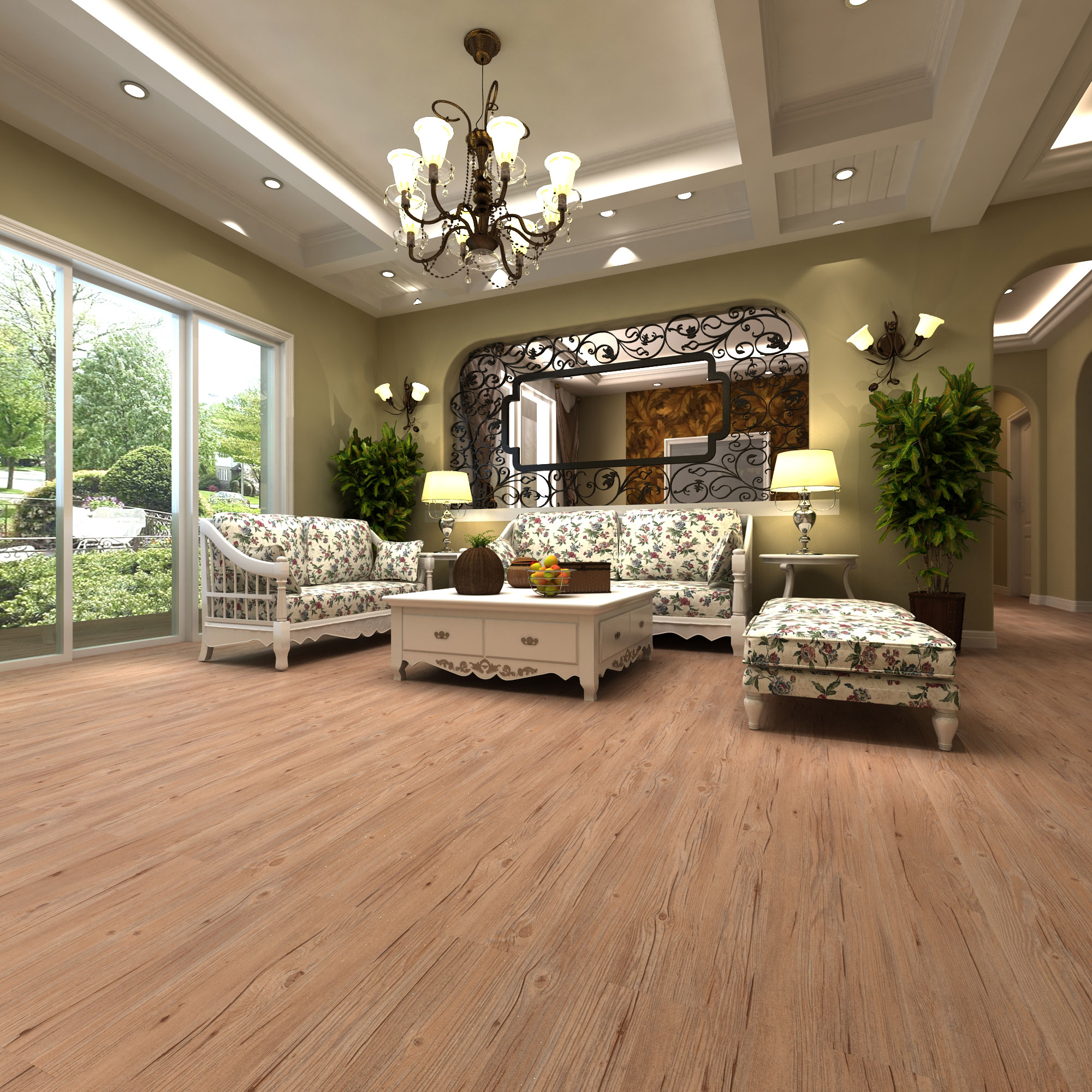 Sàn nhựa vân gỗ Kerndean KW129