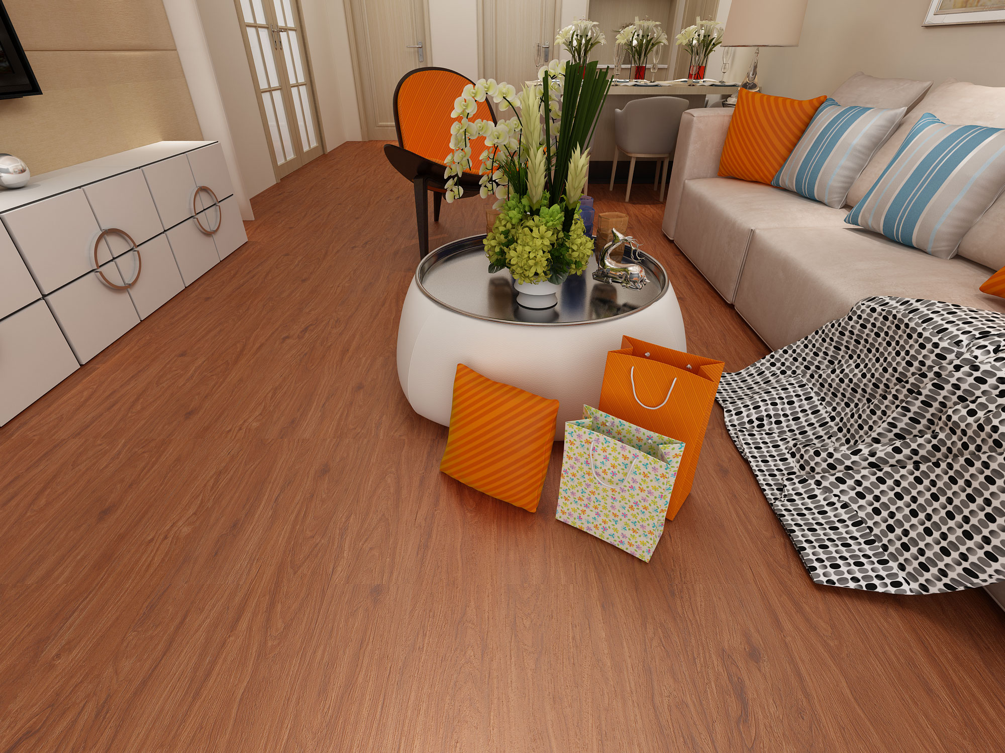 Sàn nhựa vân gỗ Kerndean KW176